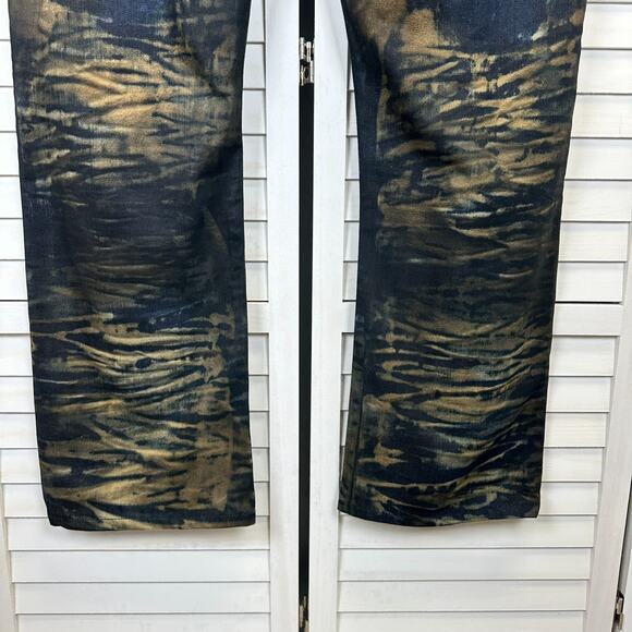 Robin's Jean Style D5696 Long Flap Gold Coated Crystal Embellished Size 40x31 - Picture 9 of 14